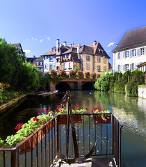 Image showing Colorful View of Colmar, France