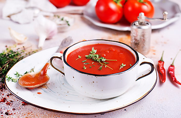 Image showing tomato sauce