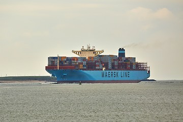 Image showing Huge Container Ship