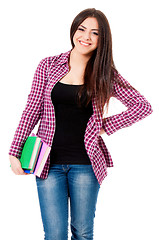 Image showing Teen girl student