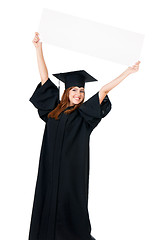 Image showing Graduate girl student