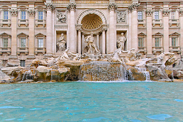 Image showing Fountain Trevi Rome