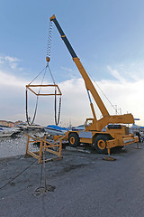 Image showing Crane for Boats