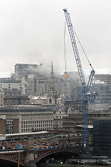 Image showing Bridge Construction London