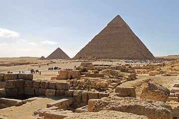 Image showing Egyptian Pyramids