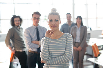 Image showing Portrait of successful Businesswoman