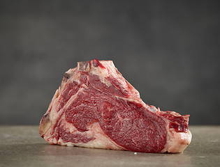 Image showing fresh raw beef steak meat