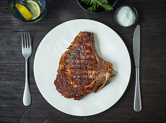 Image showing grilled beef steak