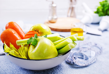 Image showing ingredients for salad