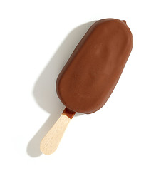 Image showing Ice cream on white background