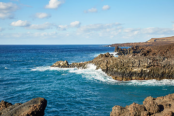 Image showing Beautiful landscape of Lanzarote Island