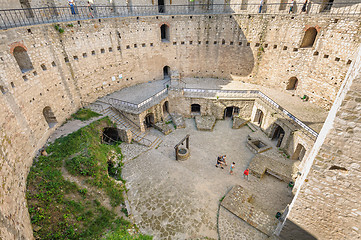 Image showing Inner space of medieval fortress in Soroca, Republic of Moldova