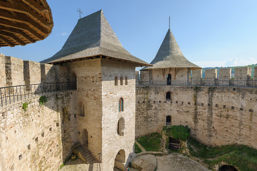 Image showing Inner space of medieval fortress in Soroca, Republic of Moldova