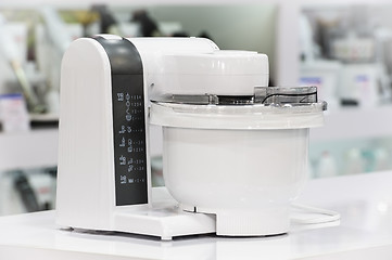 Image showing single electric food processor in retail store