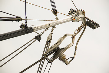 Image showing Industrial fishing crane