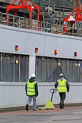 Image showing Two Construction Workers