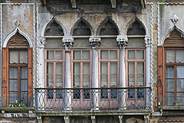 Image showing Venetian Windows