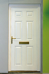 Image showing White Door