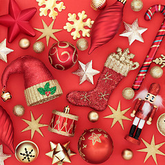 Image showing Christmas Tree Decorations