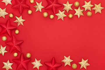 Image showing Christmas Bauble Background