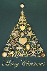 Image showing Peace at Christmas