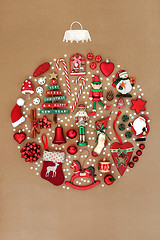 Image showing Retro Christmas Tree Decoration