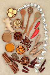 Image showing Spices for Slimming and Weight Loss