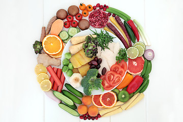 Image showing Health Food for a Healthy Life