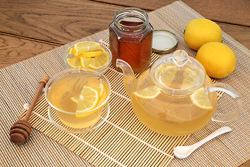 Image showing Honey and Lemon Hot Drink