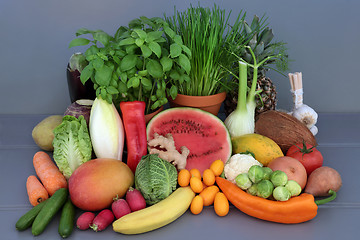 Image showing Alkaline Health Food Selection