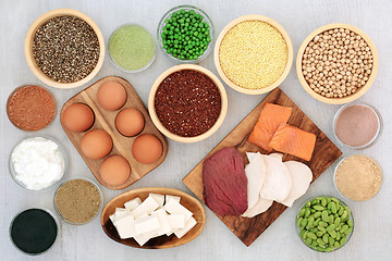 Image showing High Protein Health Food