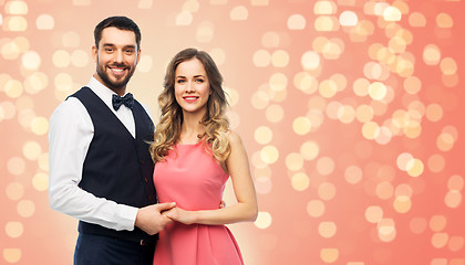 Image showing happy couple in party clothes