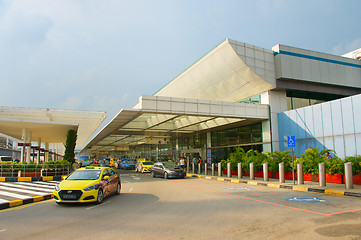 Image showing Changi Airport terminal taxi, Singapore