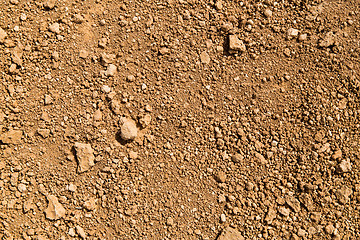 Image showing rocky ground of desert