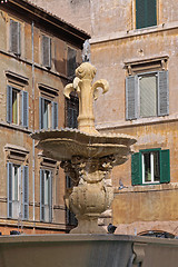 Image showing Fontana di Piazza Farnese