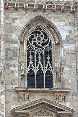 Image showing Milan Cathedral Window