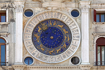 Image showing Zodiac Clock