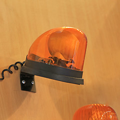 Image showing Amber Light