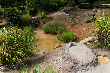 Image showing Mud hotsprings in Beppu