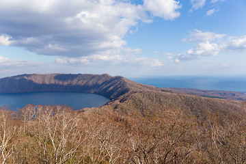 Image showing Lake kuttara in Shiraoi of Japan