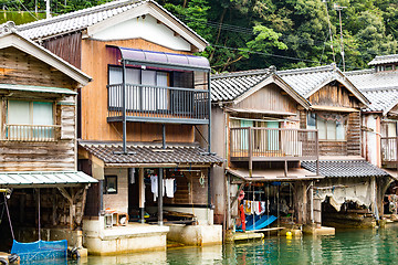 Image showing Ine cho in Kyoto city