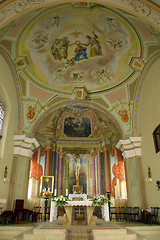 Image showing Church altar