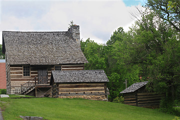 Image showing Lewisburg abandoned houses 