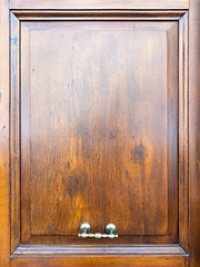 Image showing polished wooden background decoration