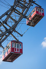 Image showing ferris wheel at Prater Vienna Austria