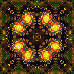 Image showing fractal art background