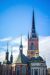 Image showing big church in Stockholm Sweden