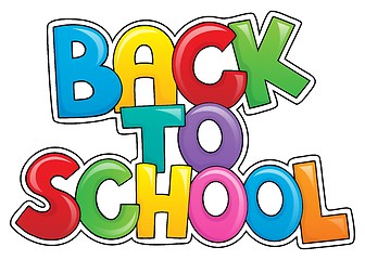 Image showing Back to school message image 2