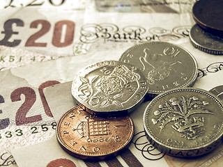 Image showing Vintage Pounds picture