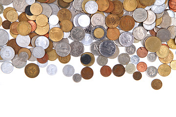 Image showing old world coins texture